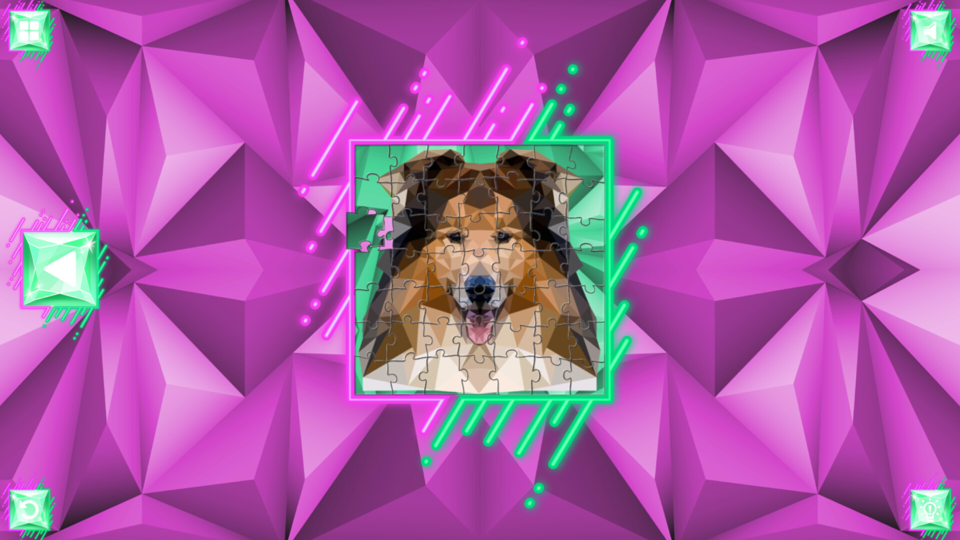 Poly Jigsaw: Dogs Steam CD Key