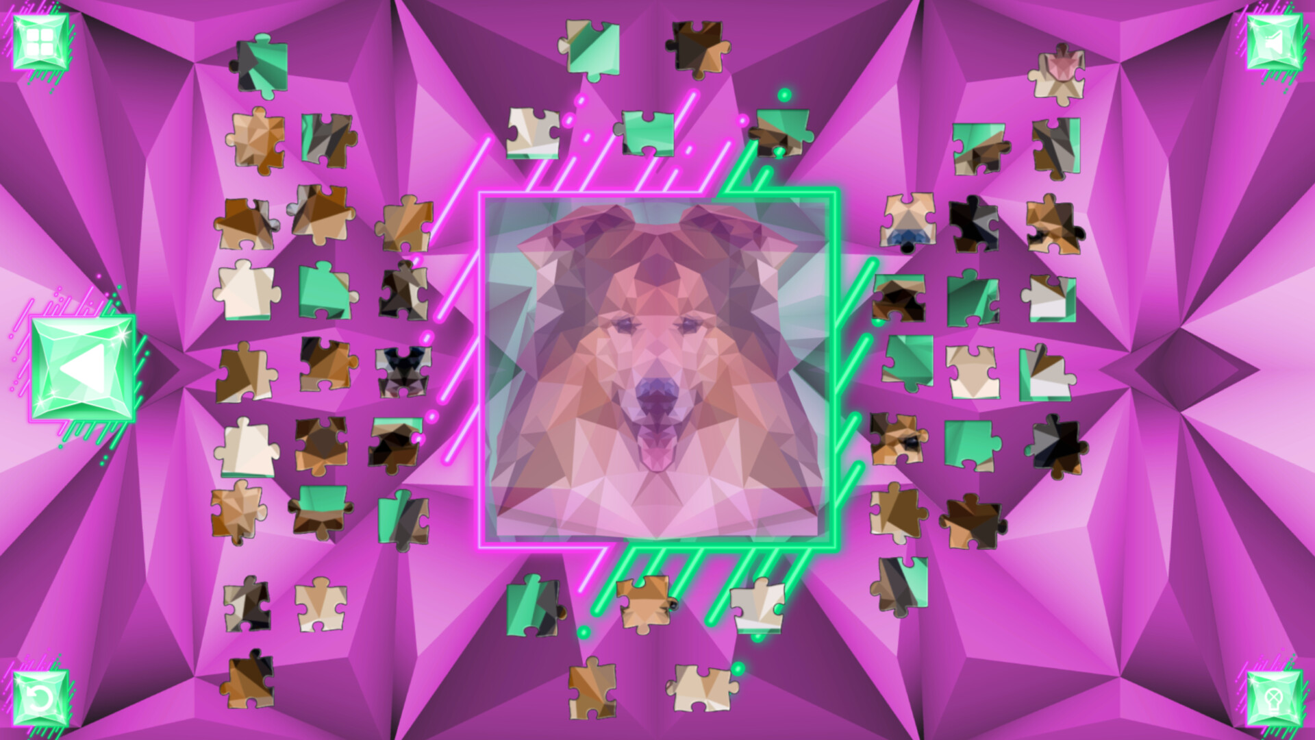 Poly Jigsaw: Dogs Steam CD Key