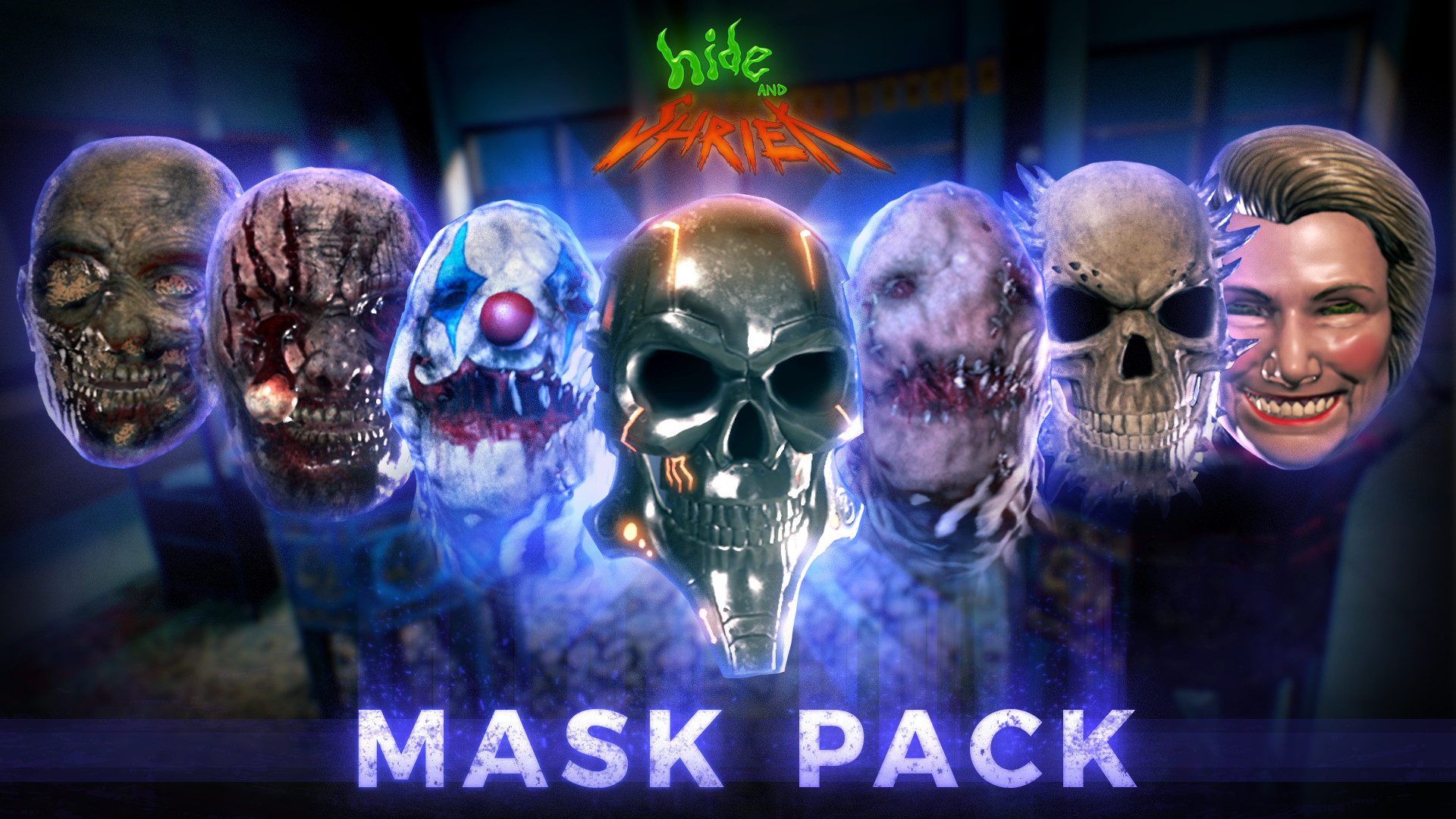 Hide And Shriek - Mask Pack DLC Steam CD Key