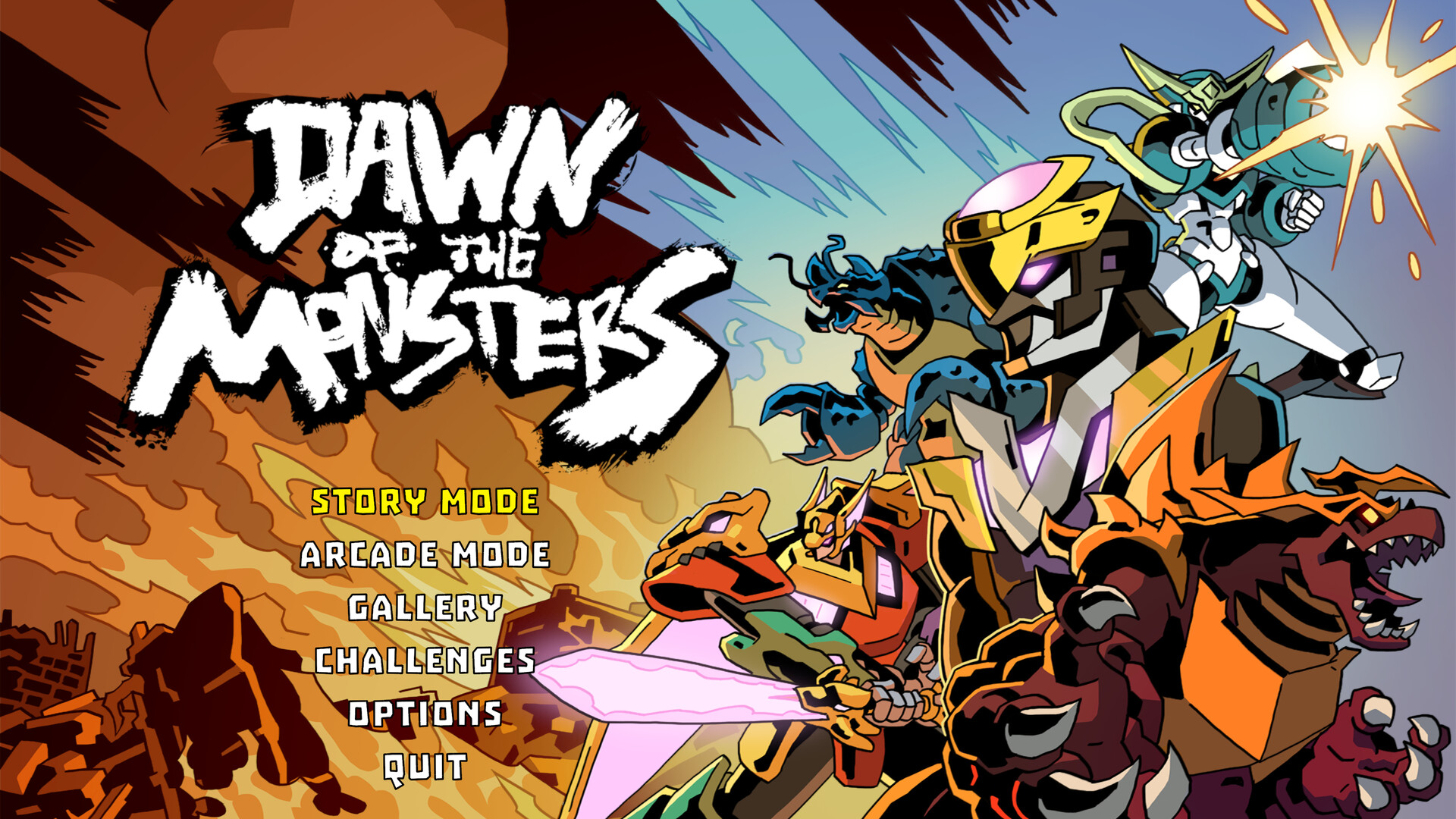 Dawn Of The Monsters - Arcade + Character Pack DLC EU (without DE/NL) PS4/PS5 CD Key