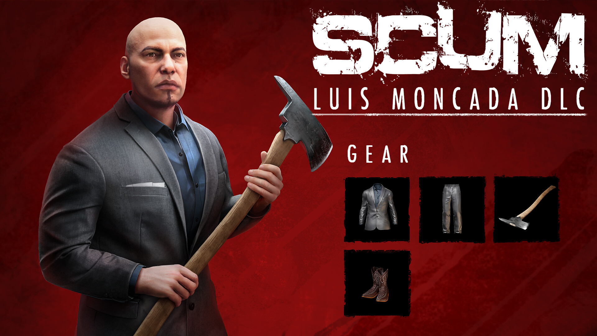 SCUM - Luis Moncada Character Pack DLC Steam CD Key