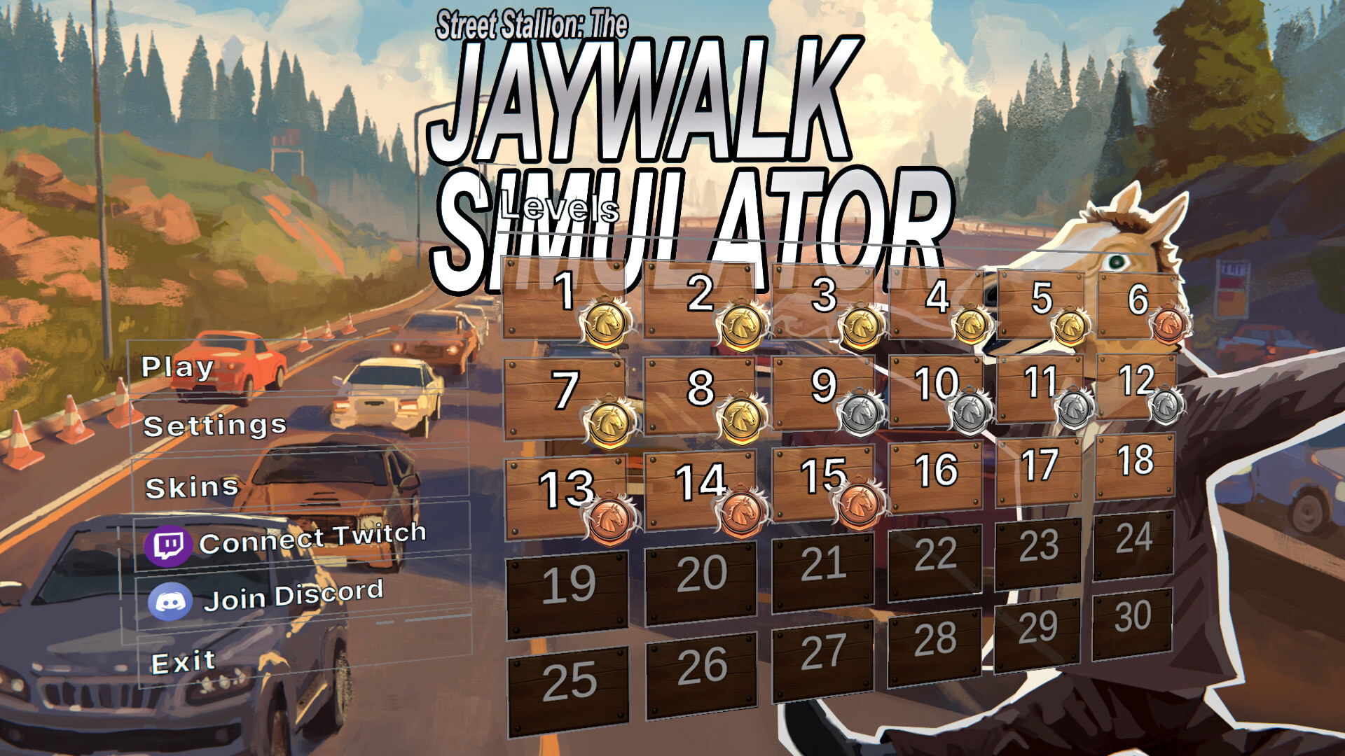 Street Stallion: The Jaywalk Simulator Steam CD Key