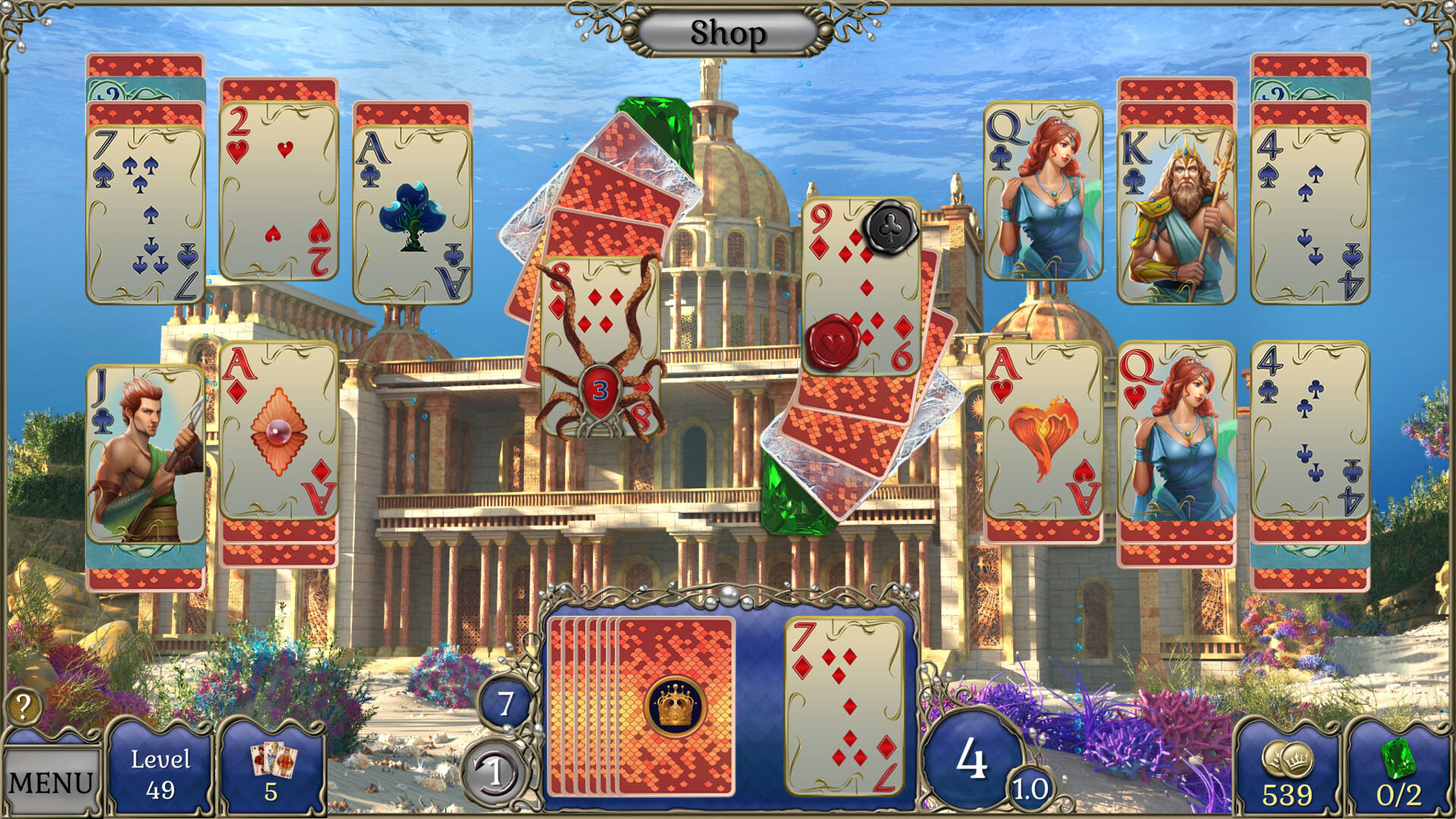 Jewel Match Atlantis Solitaire 4 Collector's Edition Steam CD Key