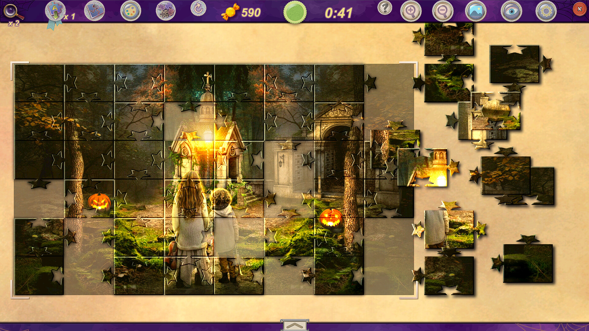 Sweet Holiday Jigsaws: Trick Or Treat Steam CD Key