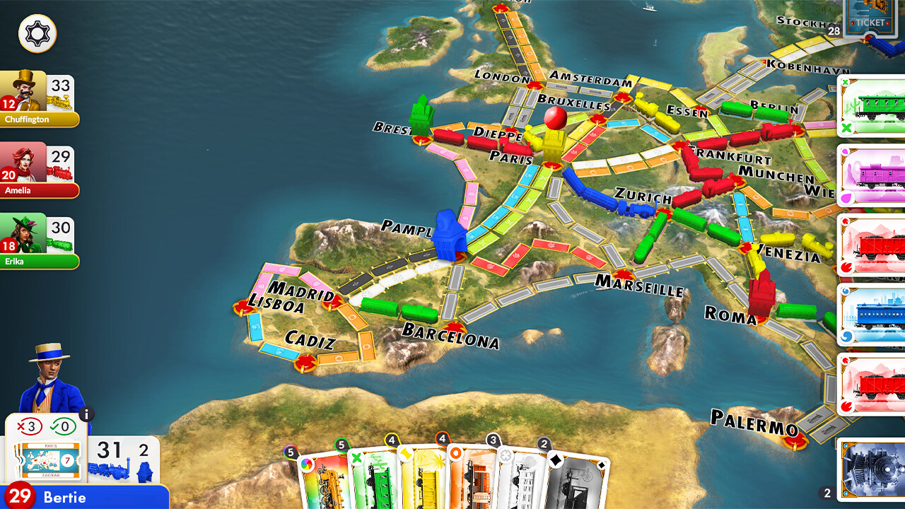 Ticket to Ride - Europe Expansion DLC PC Steam