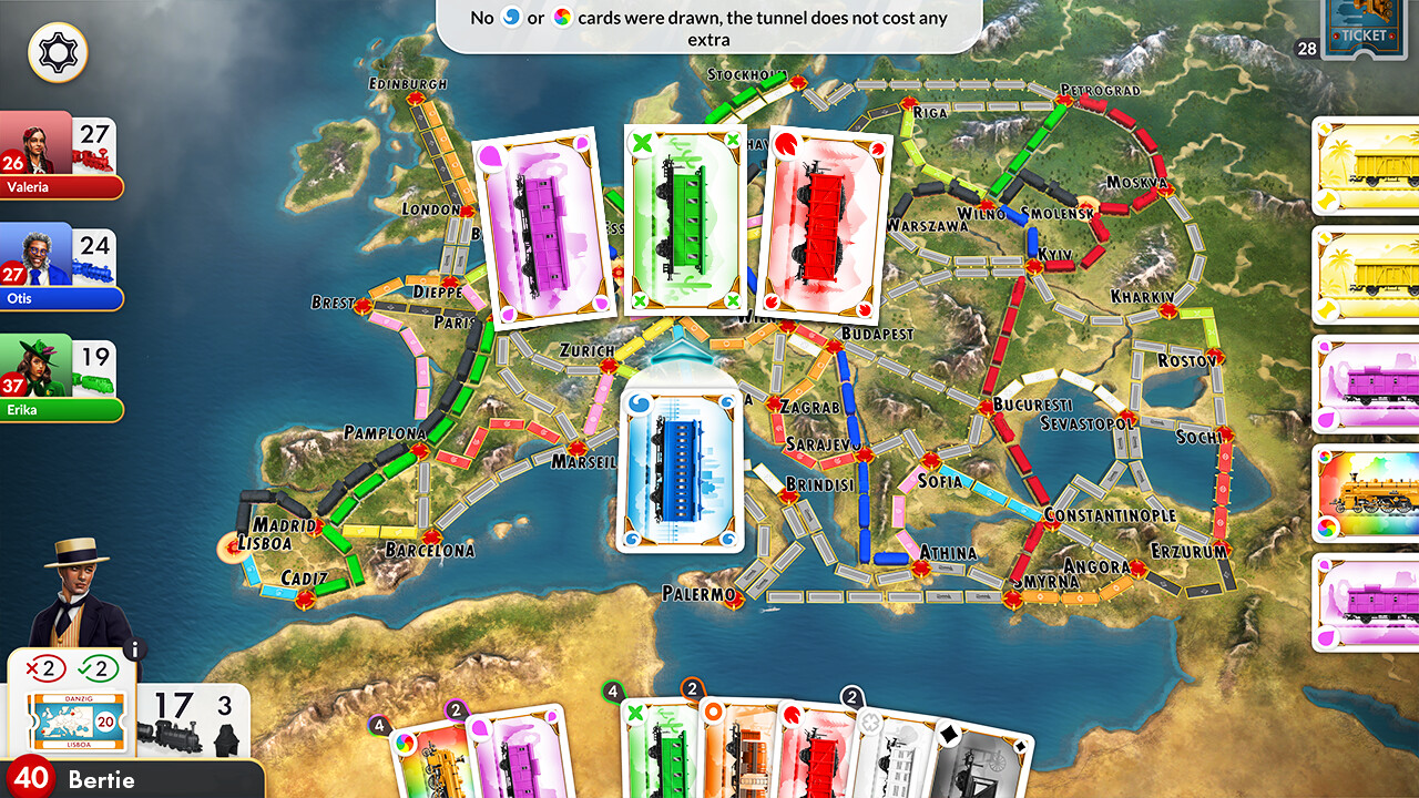 Ticket to Ride - Europe Expansion DLC PC Steam