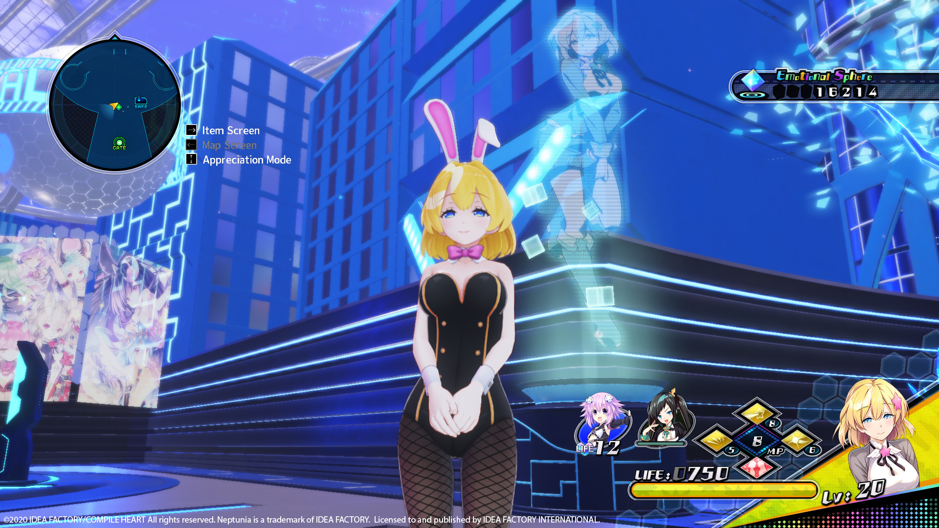 Neptunia Virtual Stars - Bunny Outfit: V-Idol Set DLC Steam CD Key