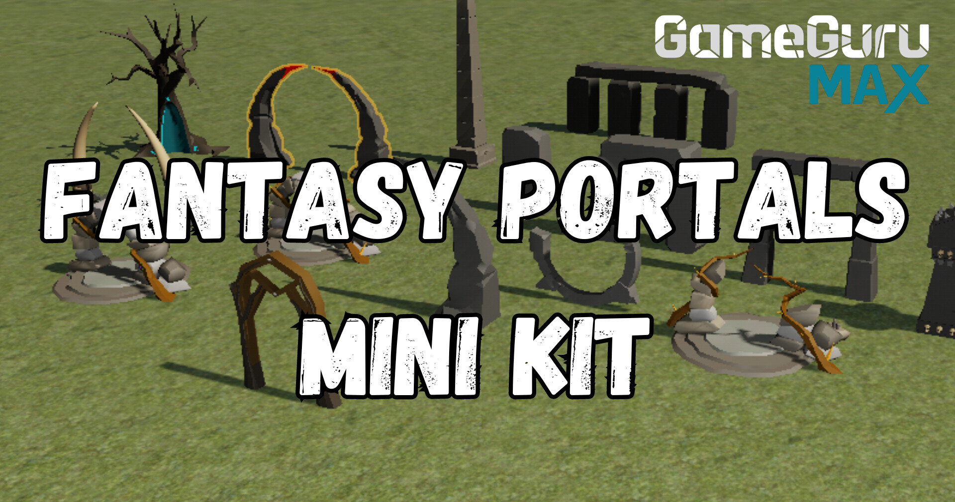 GameGuru MAX - Low Poly Mini Kit: Fantasy Portals DLC Steam