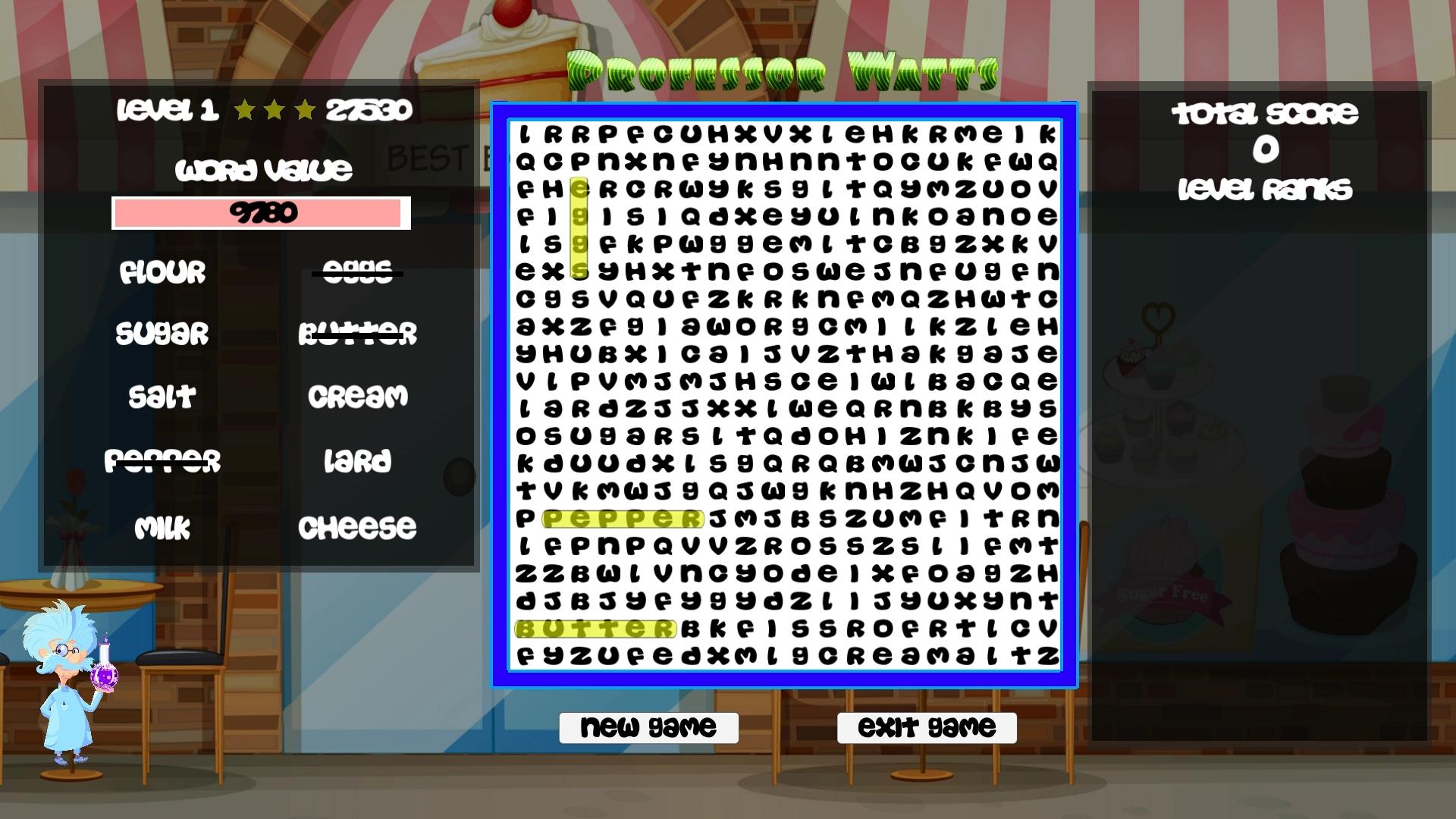 Professor Watts Word Search: Yummy Foods Steam CD Key