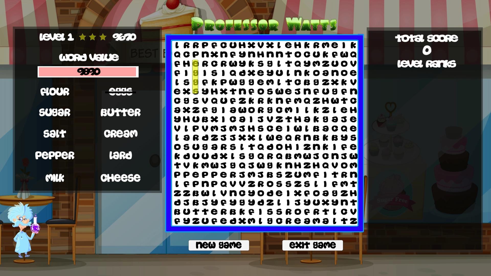 Professor Watts Word Search: Yummy Foods Steam CD Key