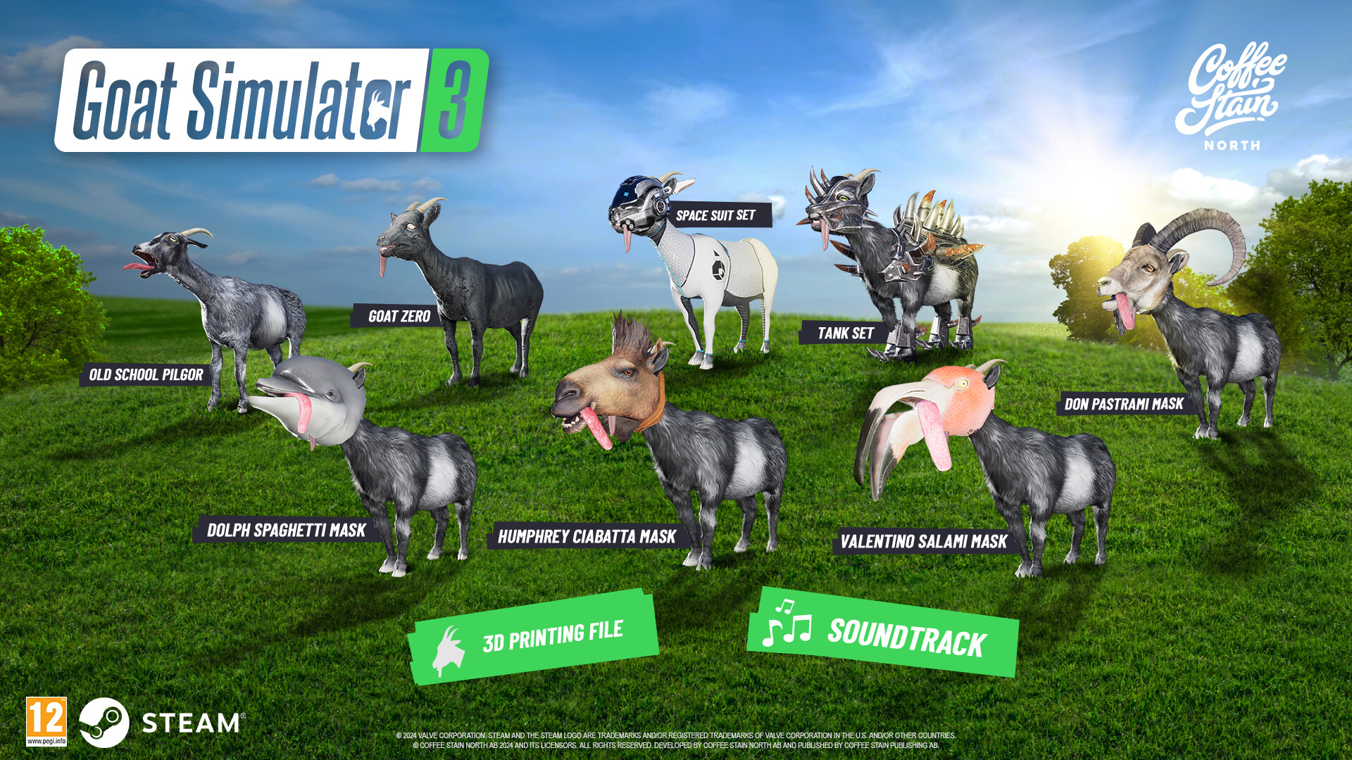 Goat Simulator 3: Digital Downgrade Edition Steam Altergift