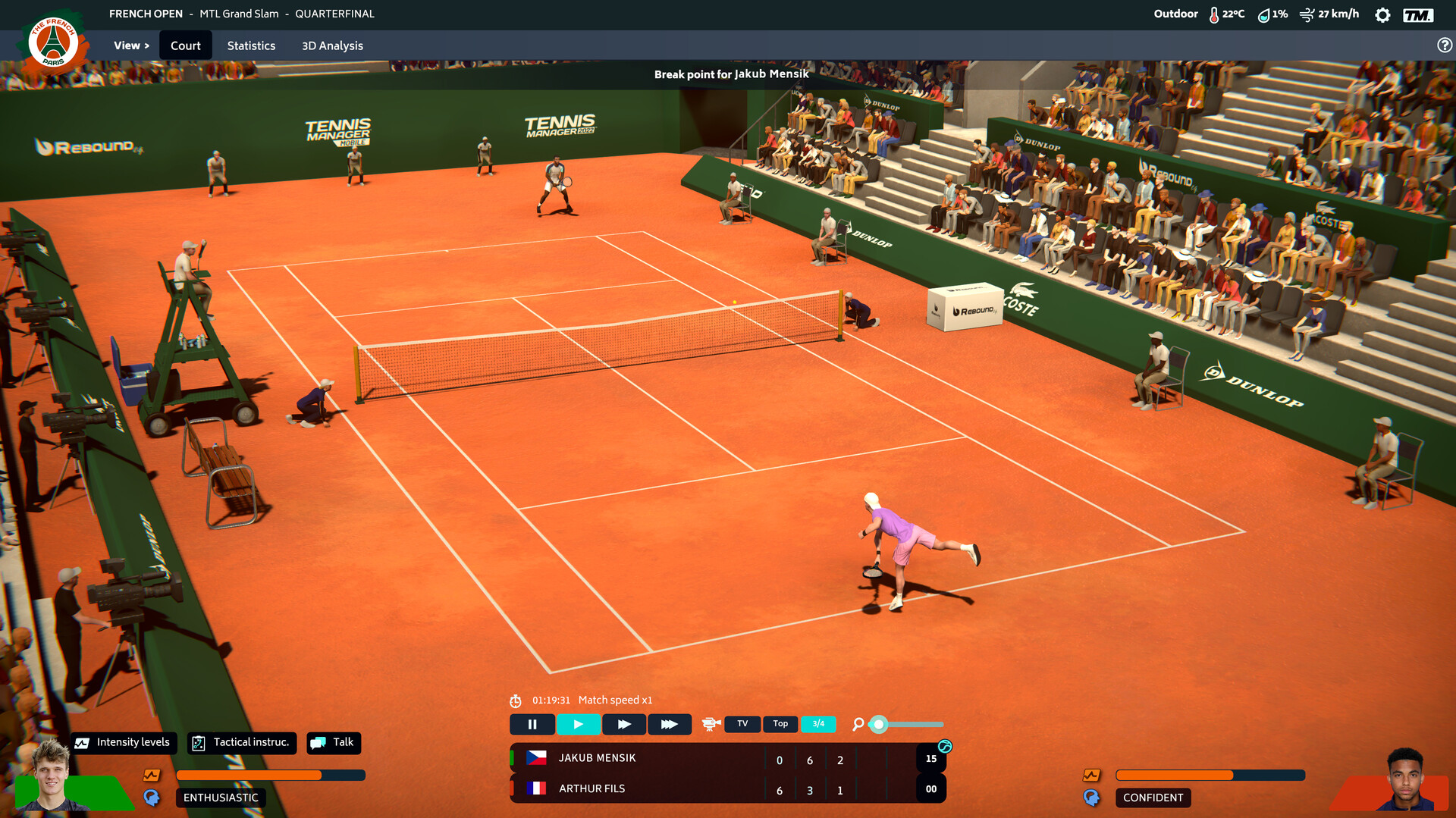 Tennis Manager 2024 PC Steam CD Key