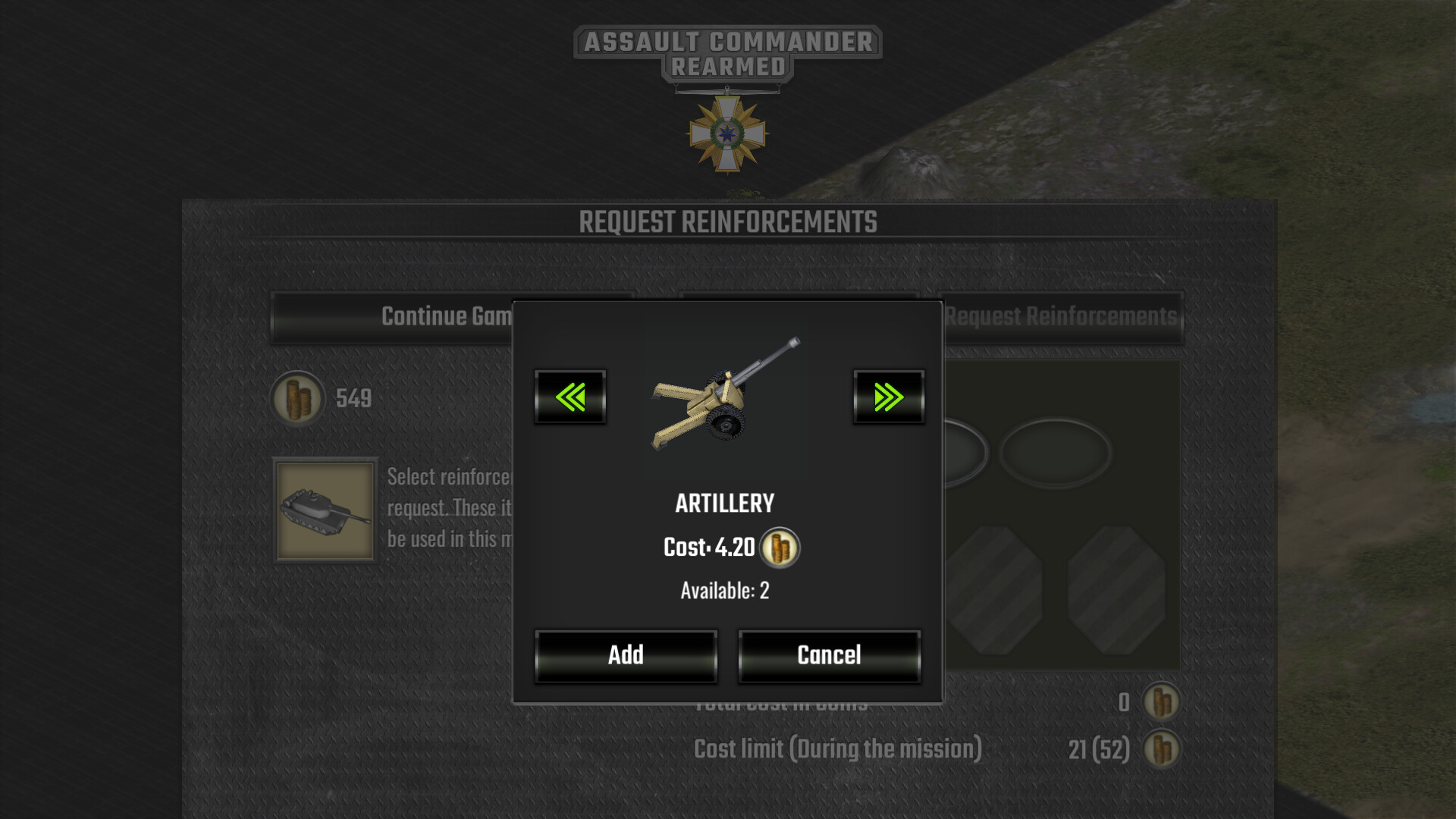 Assault Commander Rearmed PC Steam