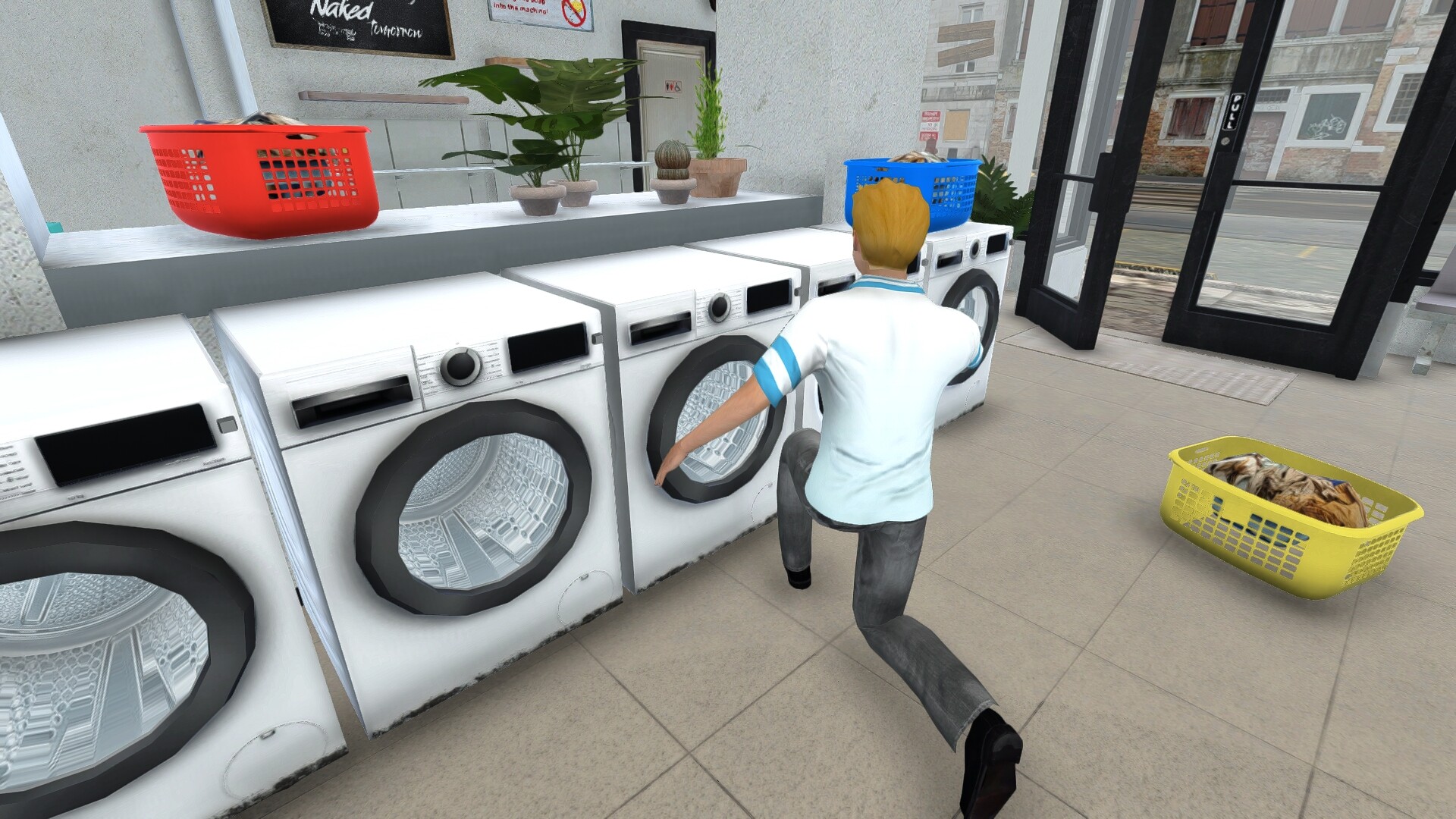 Laundry Store Simulator PC Steam