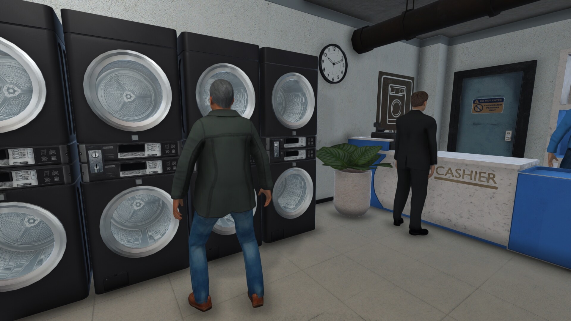 Laundry Store Simulator PC Steam