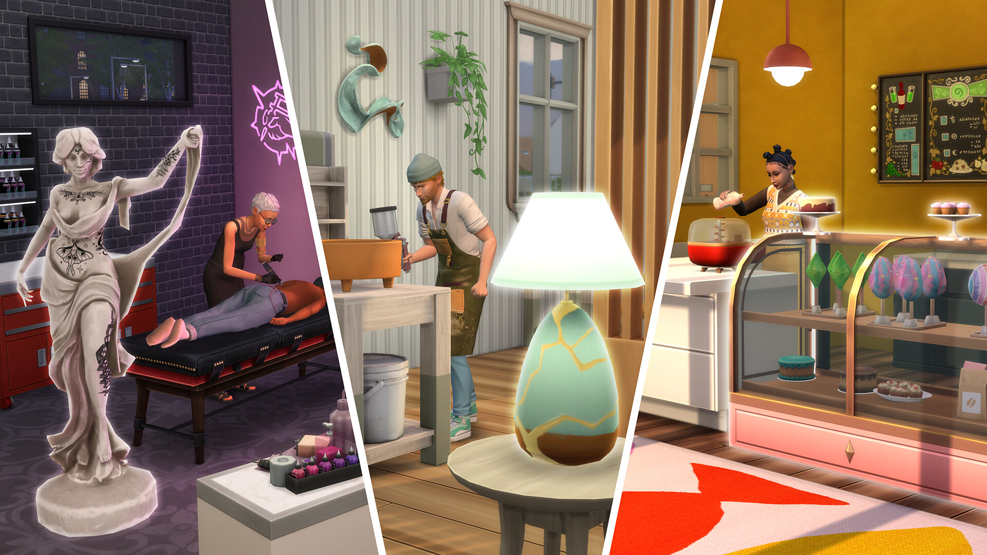 The Sims 4 - Businesses & Hobbies Expansion Pack: Bonus DLC PC EA App