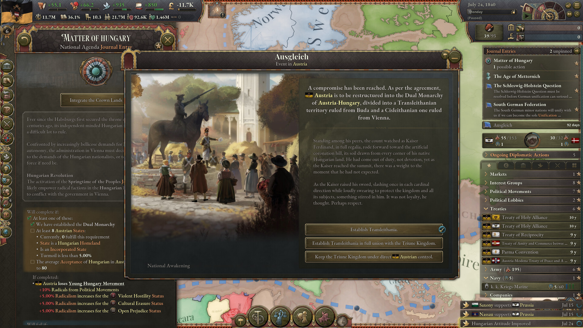Victoria 3: National Awakening - Immersion Pack DLC PC Steam CD Key