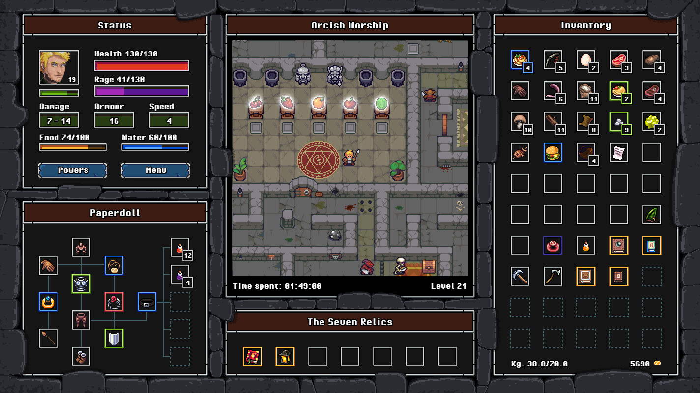 The Crazy Hyper-Dungeon Chronicles PC Steam CD Key