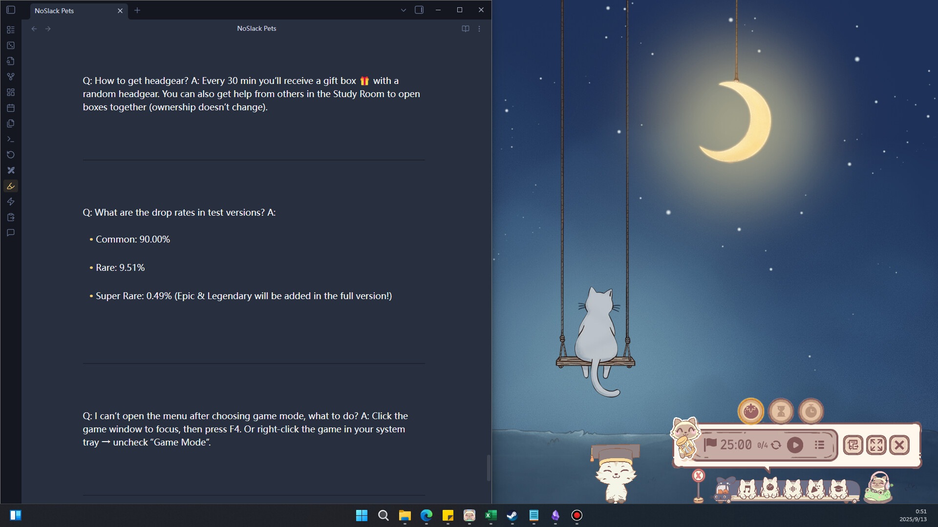 NoSlack Pets: Lo-Fi Paws PC Steam CD Key