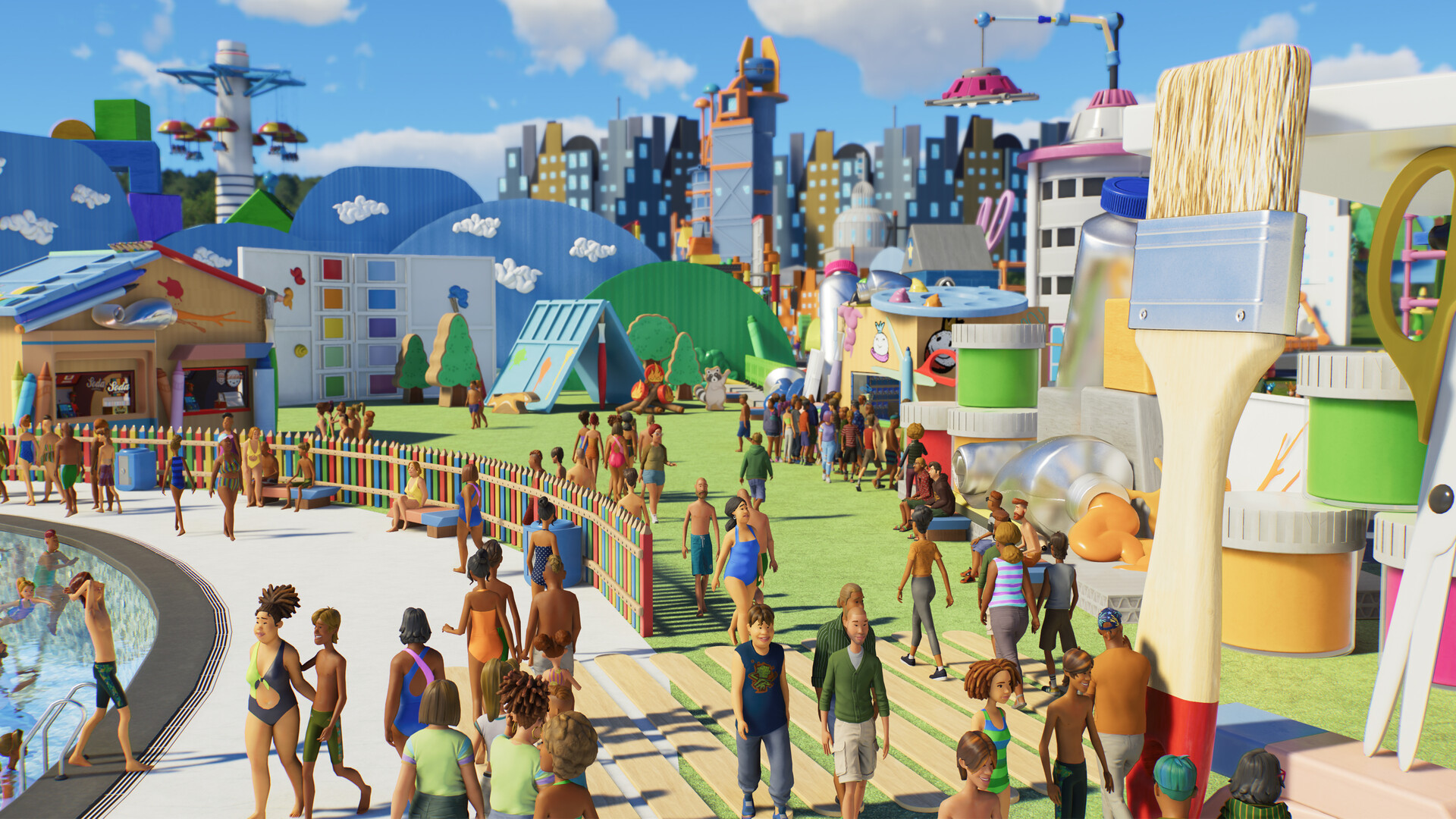 Planet Coaster 2 -Toybox Pack DLC PC Steam CD Key
