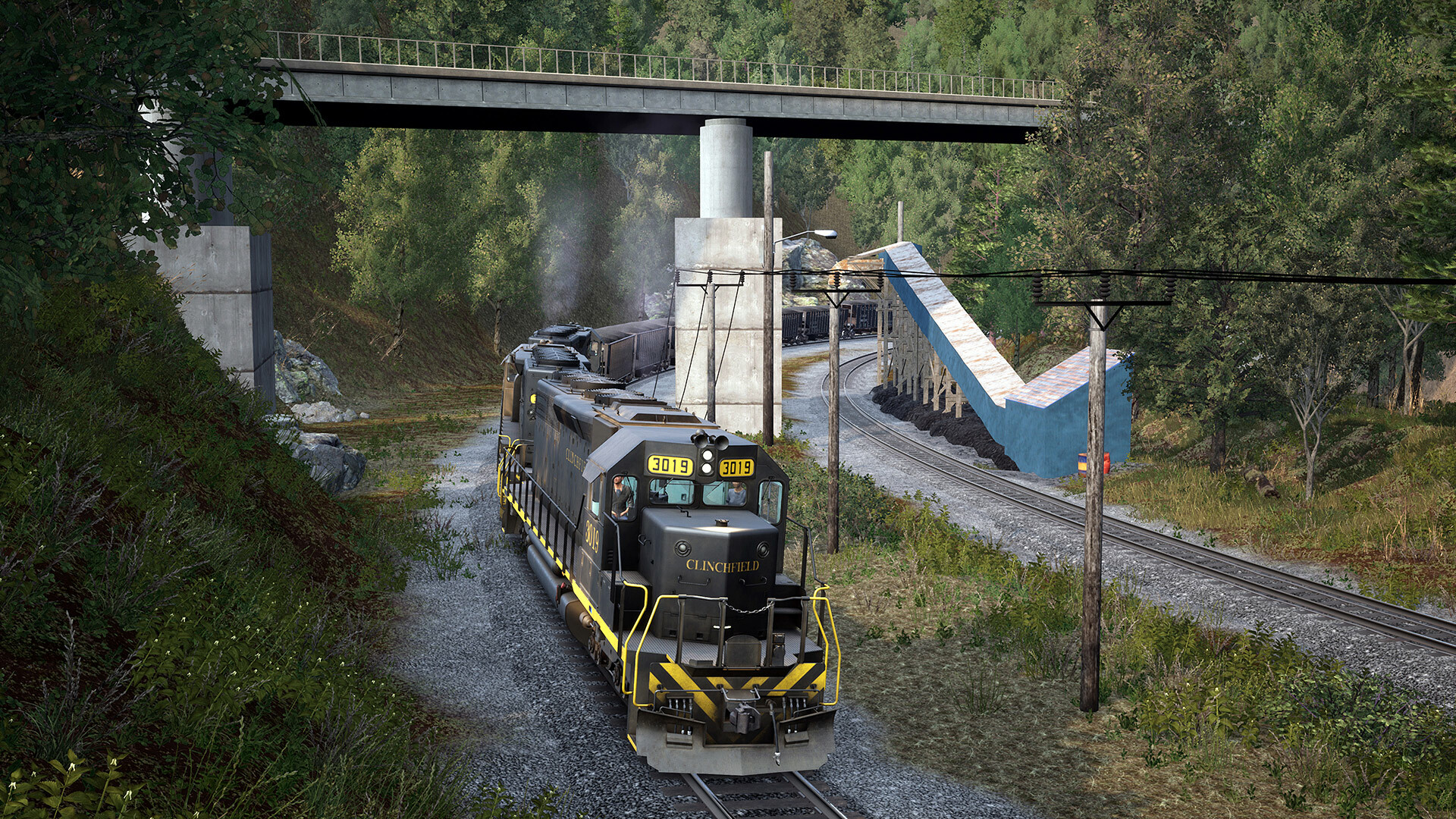 Train Sim World 6: Clinchfield Railroad: Elkhorn – Dante skjermbilde