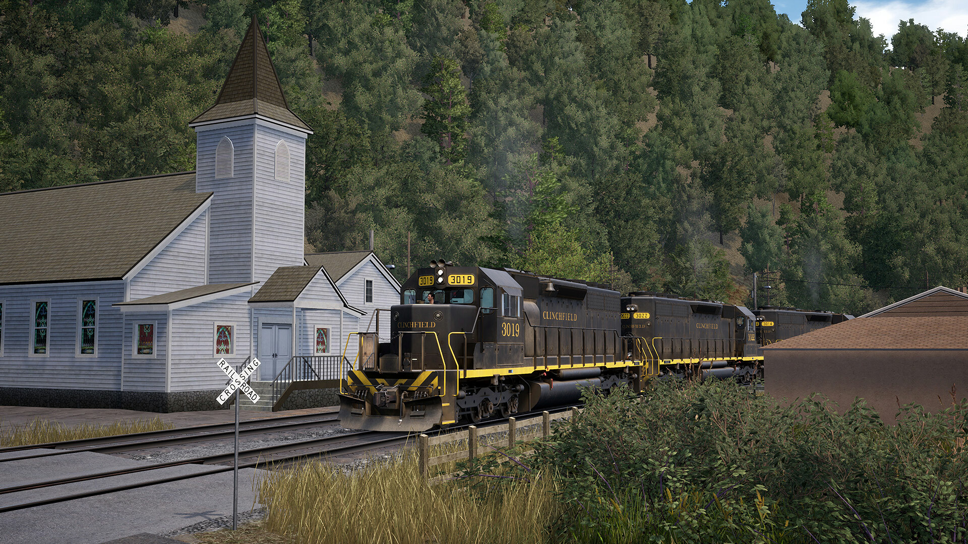 Train Sim World 6: Clinchfield Railroad: Elkhorn – Dante skjermbilde
