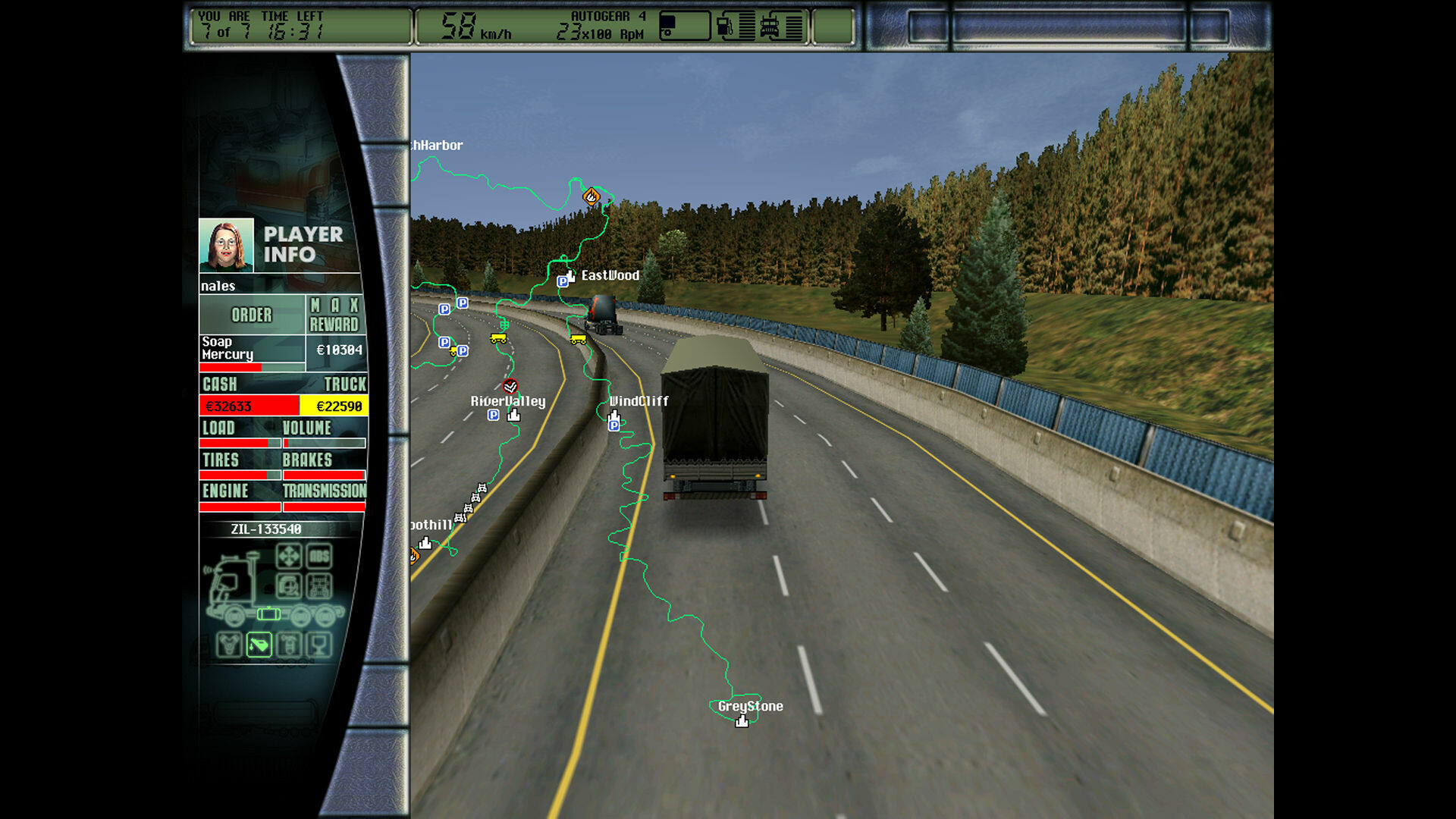 Hard Truck 2: King of the Road PC Steam CD Key