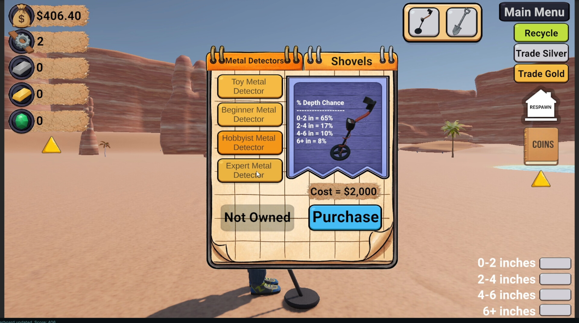 dirt-fishing-metal-detecting-simulator screenshot