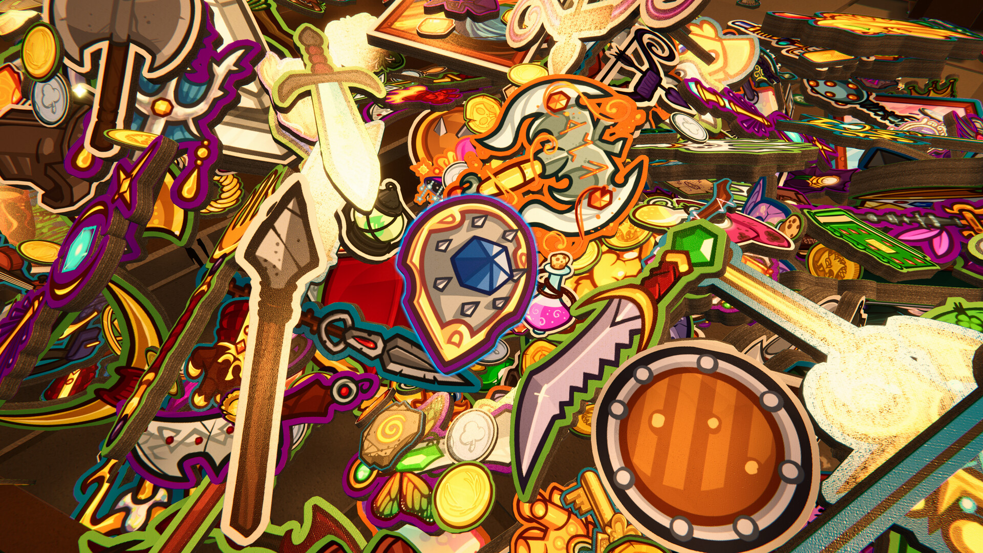 Folded Fables: Tidy Up the Dragon Hoard PC Steam CD Key screenshot 4
