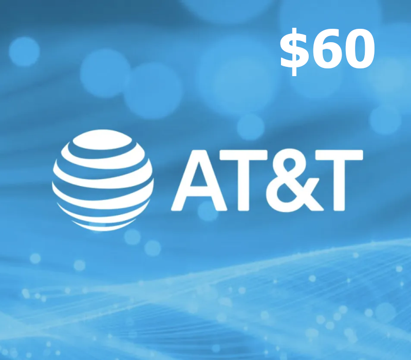 

AT&T $60 Gift Card US