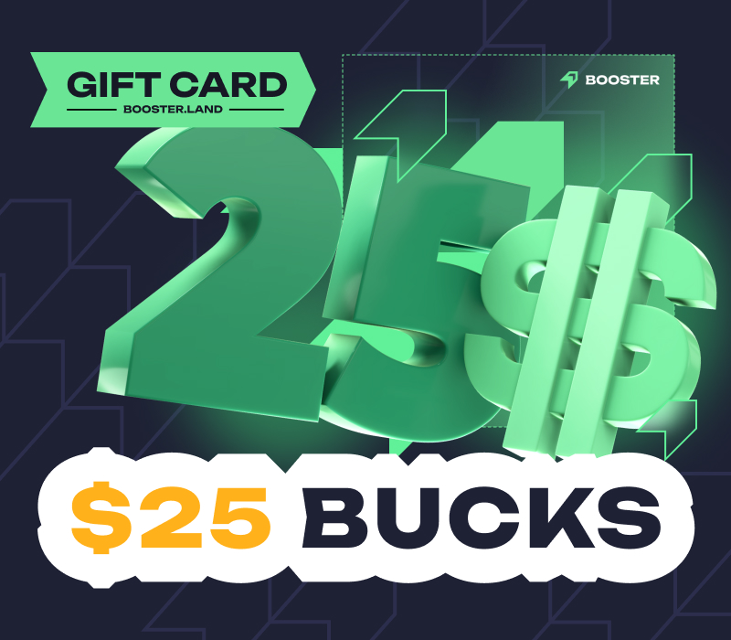 

Booster.land $25 Gift Card