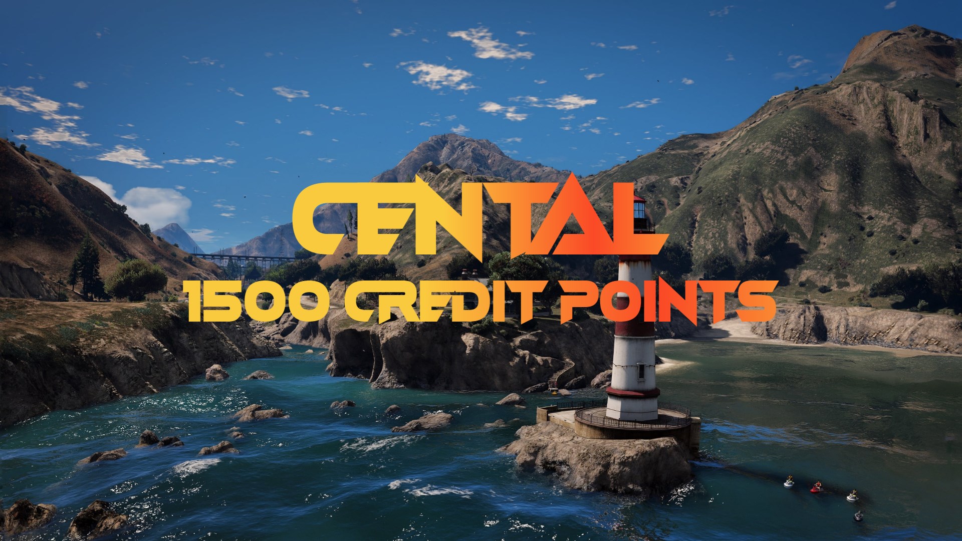 CentralRP - 1500 Credit Points Gift Card
