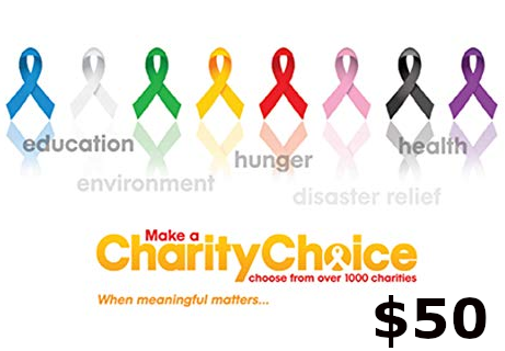 CharityChoice $50 Gift Card US