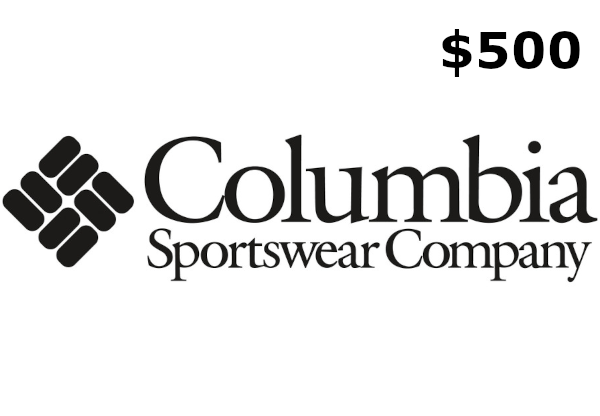 Columbia Sportswear $500 Gift Card CA