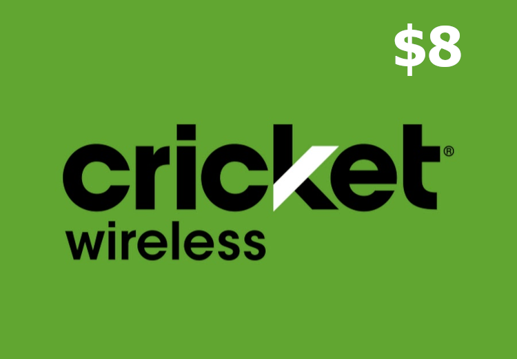 Cricket $8 Mobile Top-up US