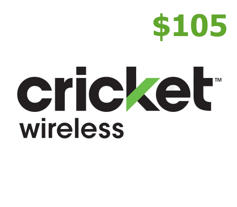 

Cricket $105 Mobile Top-up US