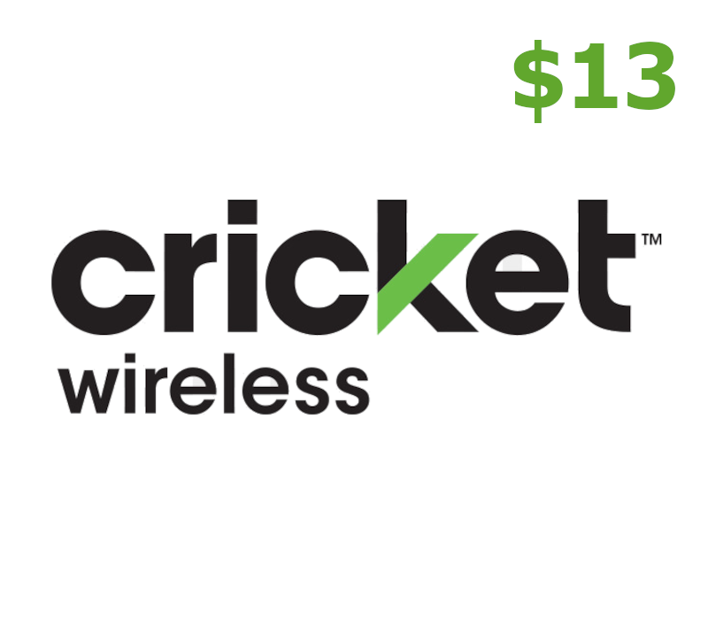 

Cricket $13 Mobile Top-up US