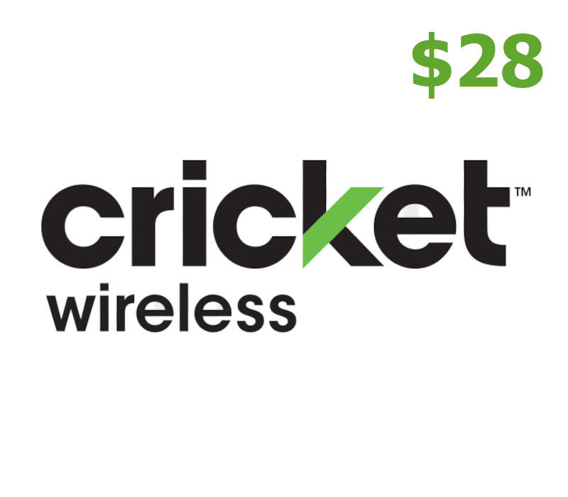 

Cricket $28 Mobile Top-up US