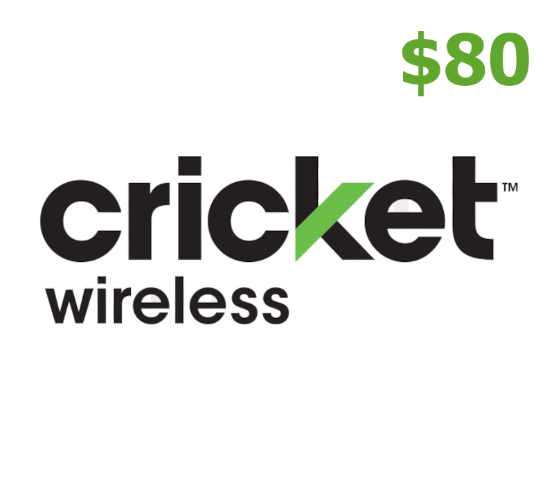 

Cricket $80 Mobile Top-up US