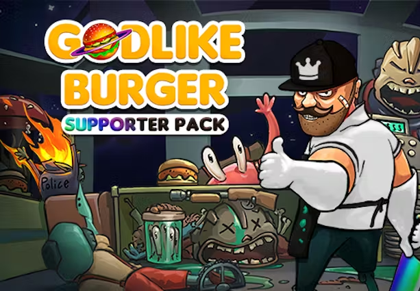 Godlike Burger - Supporter Pack DLC Steam CD Key screenshot 1