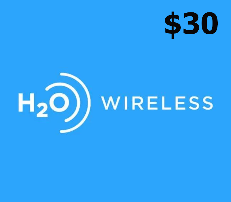 

H2O $30 Mobile Top-up US