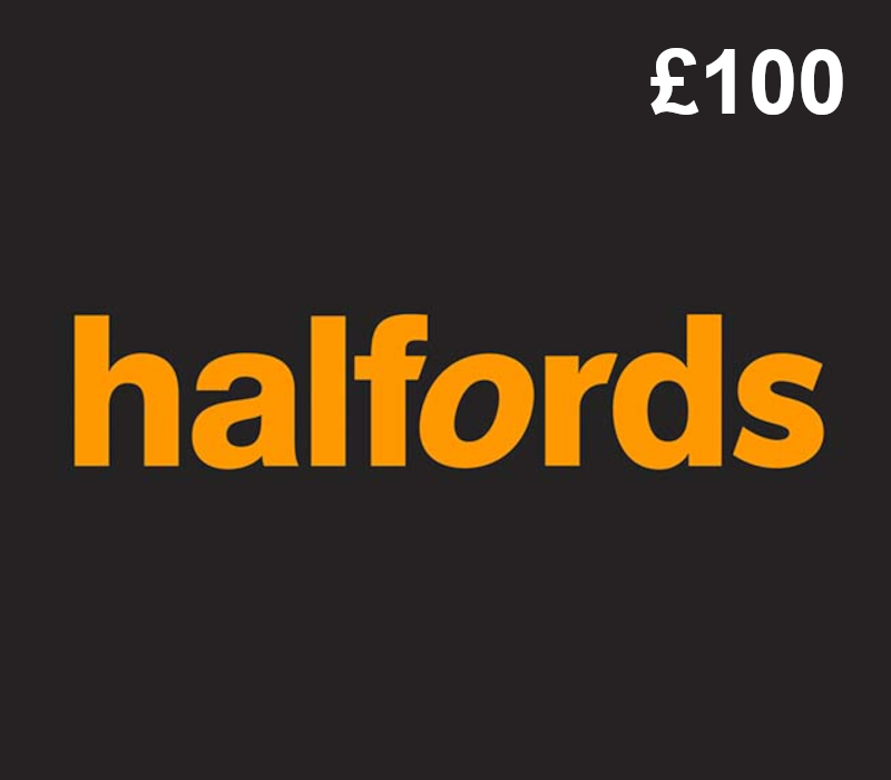 

Halfords £100 Gift Card UK