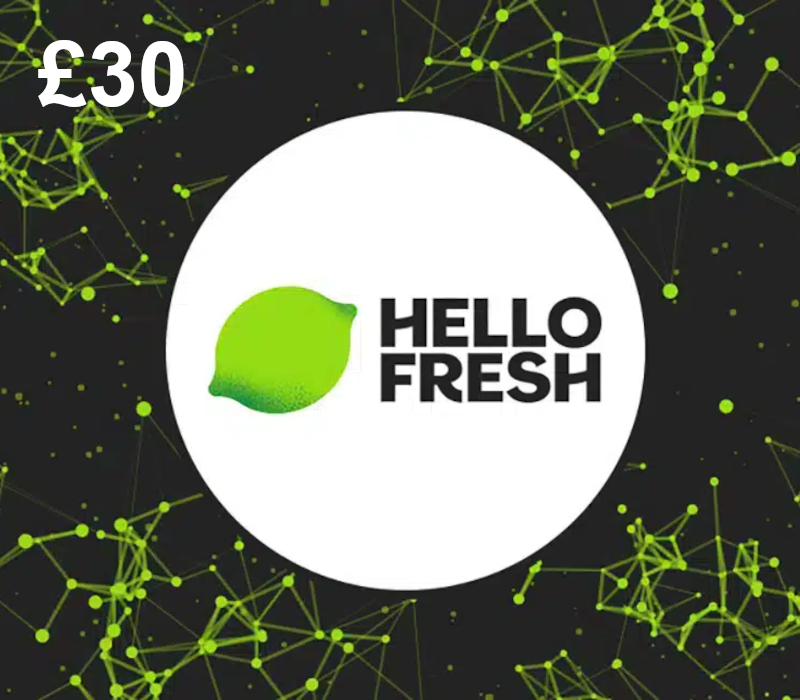 

HelloFresh £30 Gift Card UK