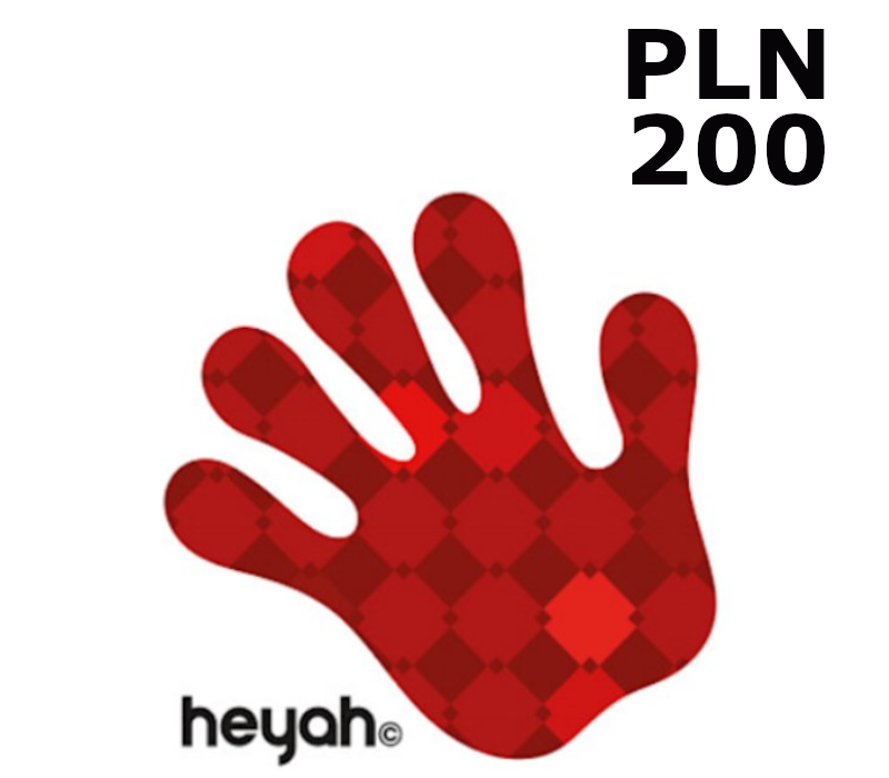 

Heyah 200 PLN Mobile Top-up PL