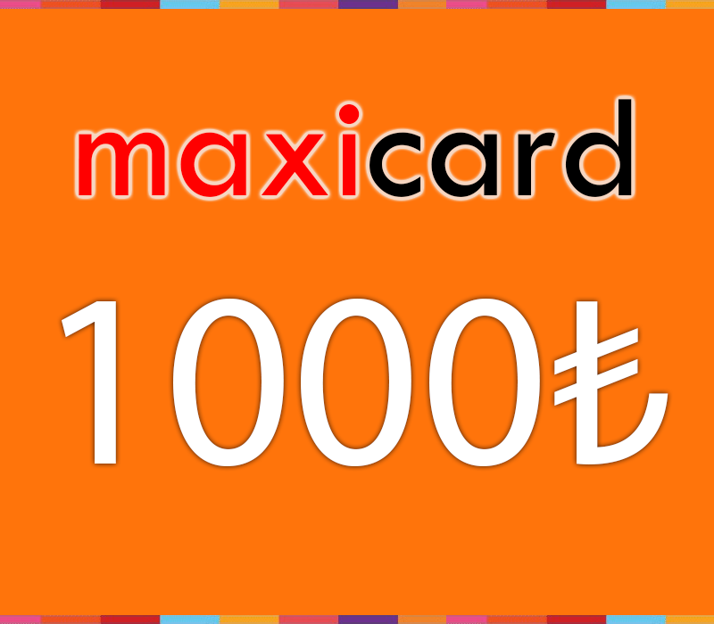 

MaxiCard ₺1000 Gift Card TR