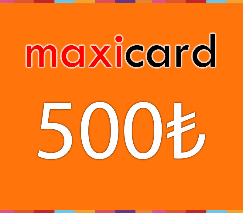 

MaxiCard ₺500 Gift Card TR