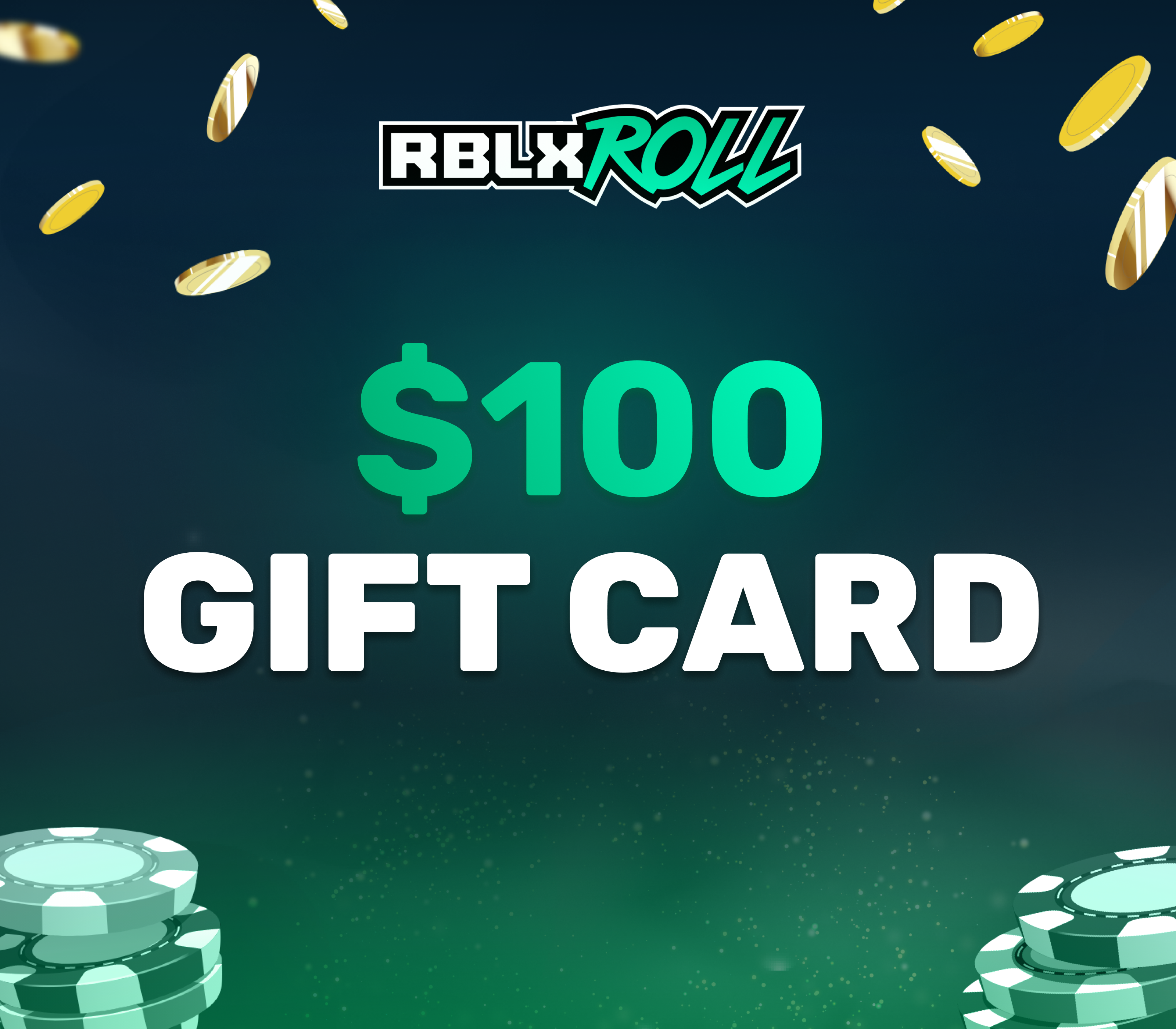 RBLXRoll $100 Balance Gift Card