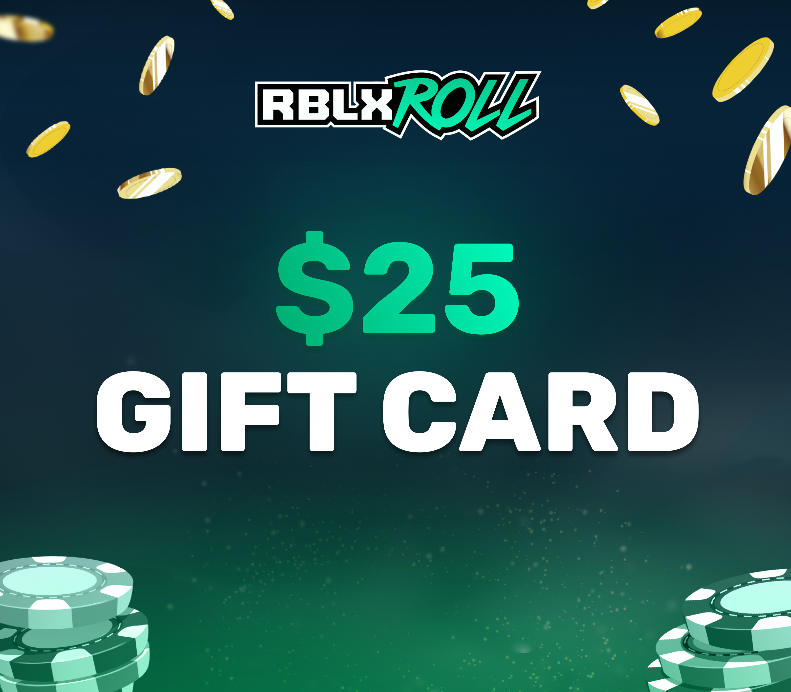 RBLXRoll $25 Balance Gift Card