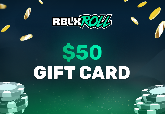 RBLXRoll $50 Balance Gift Card