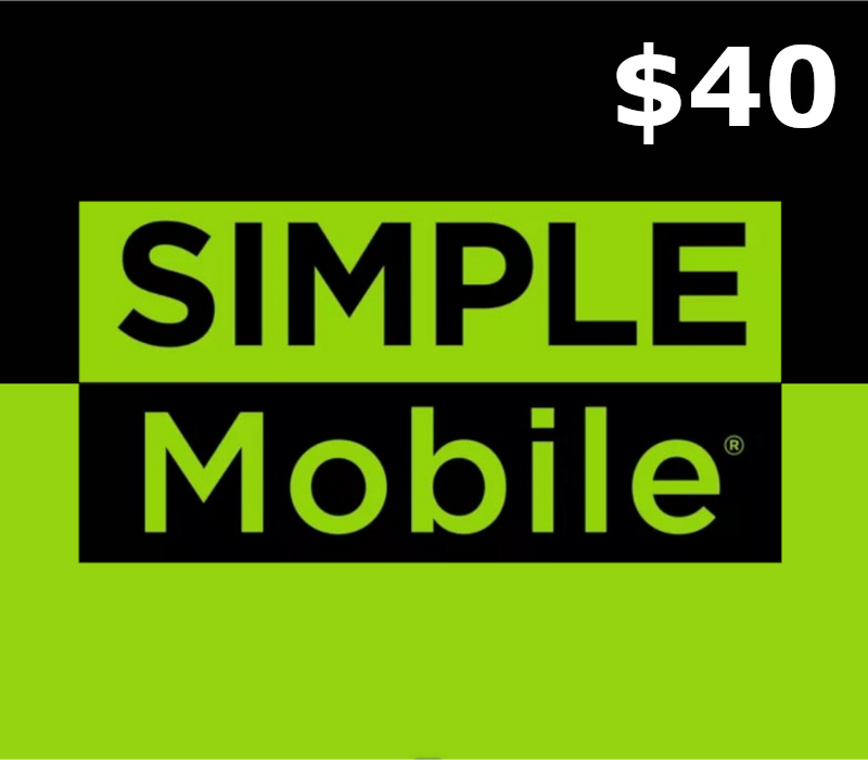 

SimpleMobile $40 Mobile Top-up US